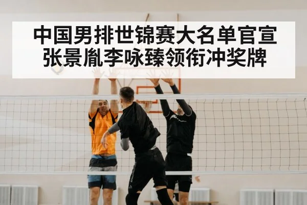 中国男排世锦赛大名单官宣 张景胤李咏臻领衔冲奖牌